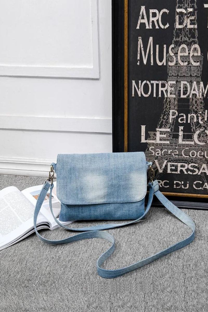 Sac À Bandoulière Design Pour Femmes Petite Taille Sac À Main Bleu De Styliste Sac À À Bretelles Décontractées