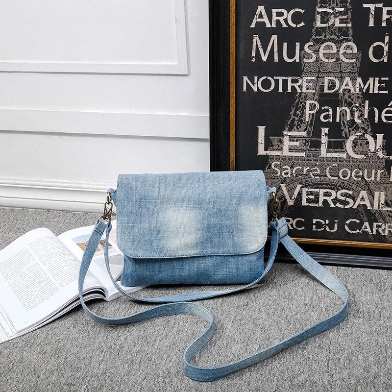 Sac À Bandoulière Design Pour Femmes Petite Taille Sac À Main Bleu De Styliste Sac À À Bretelles Décontractées - Bleu Foncé