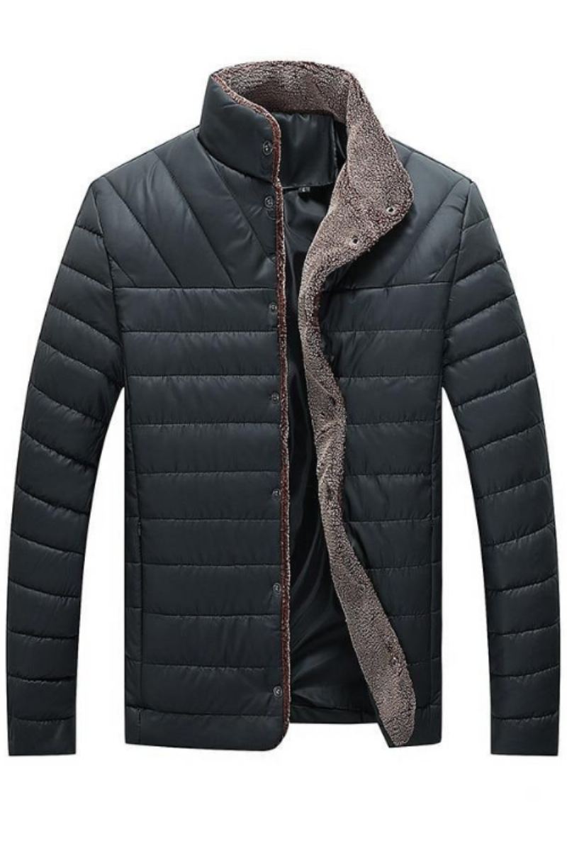 Hommes Bomber Vestes Mâle Polaire Épais Chaud Coupe-vent Veste Col De Fourrure Baseball Parkas Manteaux Vêtements