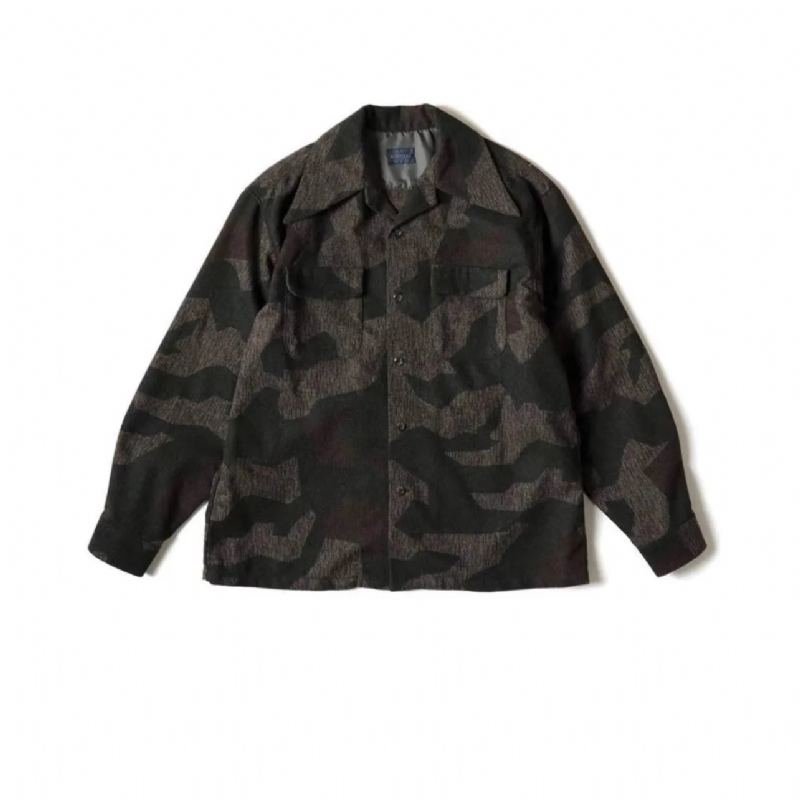 Manteau De Veste Décontracté Militaire Camouflage Exclusif De Haute Qualité Pour Hommes - Vert