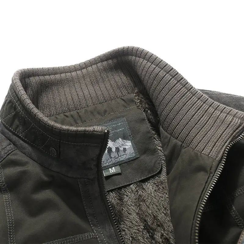 Mes Vêtements De Créateur Uniforme Militaire Homme Bombers Veste Hommes Surdimensionné Hiver - Vert