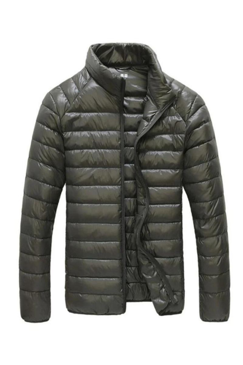 Veste Décontractée Ultra Légère Pour Homme Parka Chaude Imperméable En Duvet De Canard Blanc Vêtements D'extérieur Automne Et Hiver