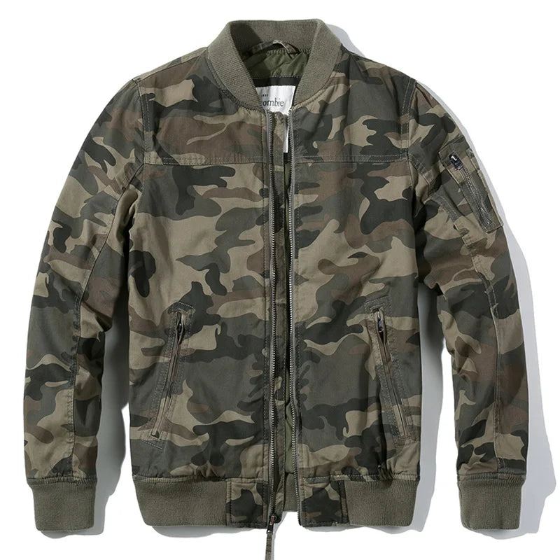 Veste Militaire D'hiver Pour Hommes Tactique De Camouflage En Coton Polaire Décontractée Manteau Épais Vert Ample - Vert