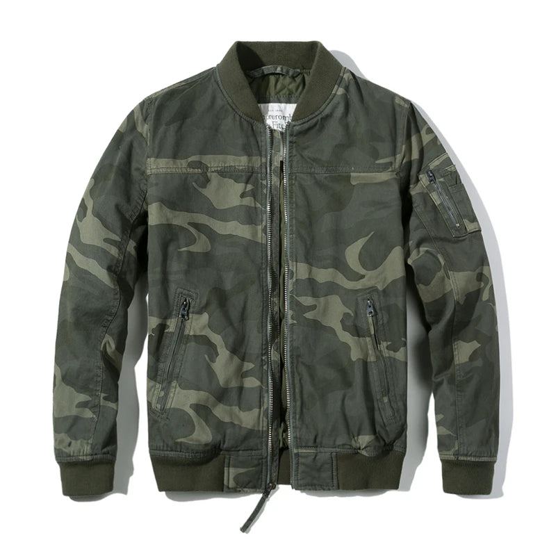 Veste Militaire D'hiver Pour Hommes Tactique De Camouflage En Coton Polaire Décontractée Manteau Épais Vert Ample - Vert