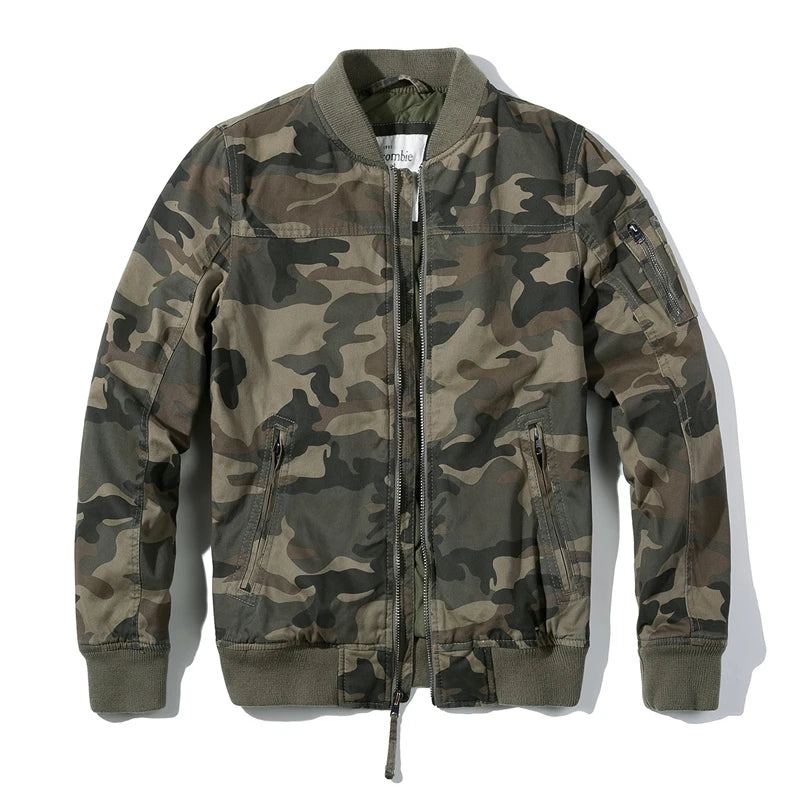 Veste Militaire D'hiver Pour Hommes Tactique De Camouflage En Coton Polaire Décontractée Manteau Épais Vert Ample - Vert