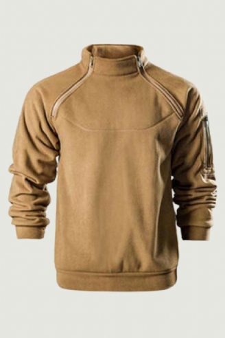 Veste Polaire Tactique Militaire Pour Hommes Pull Chaud En Peluche Alpinisme En Plein Air Escalade Nouvelle Collection Automne Et Hiver