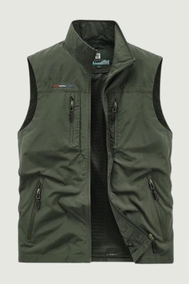 Veste Sans Manches Taille Manteau Hommes Été Gilet Homme Tactique Militaire Parka Travail Vêtements Pour