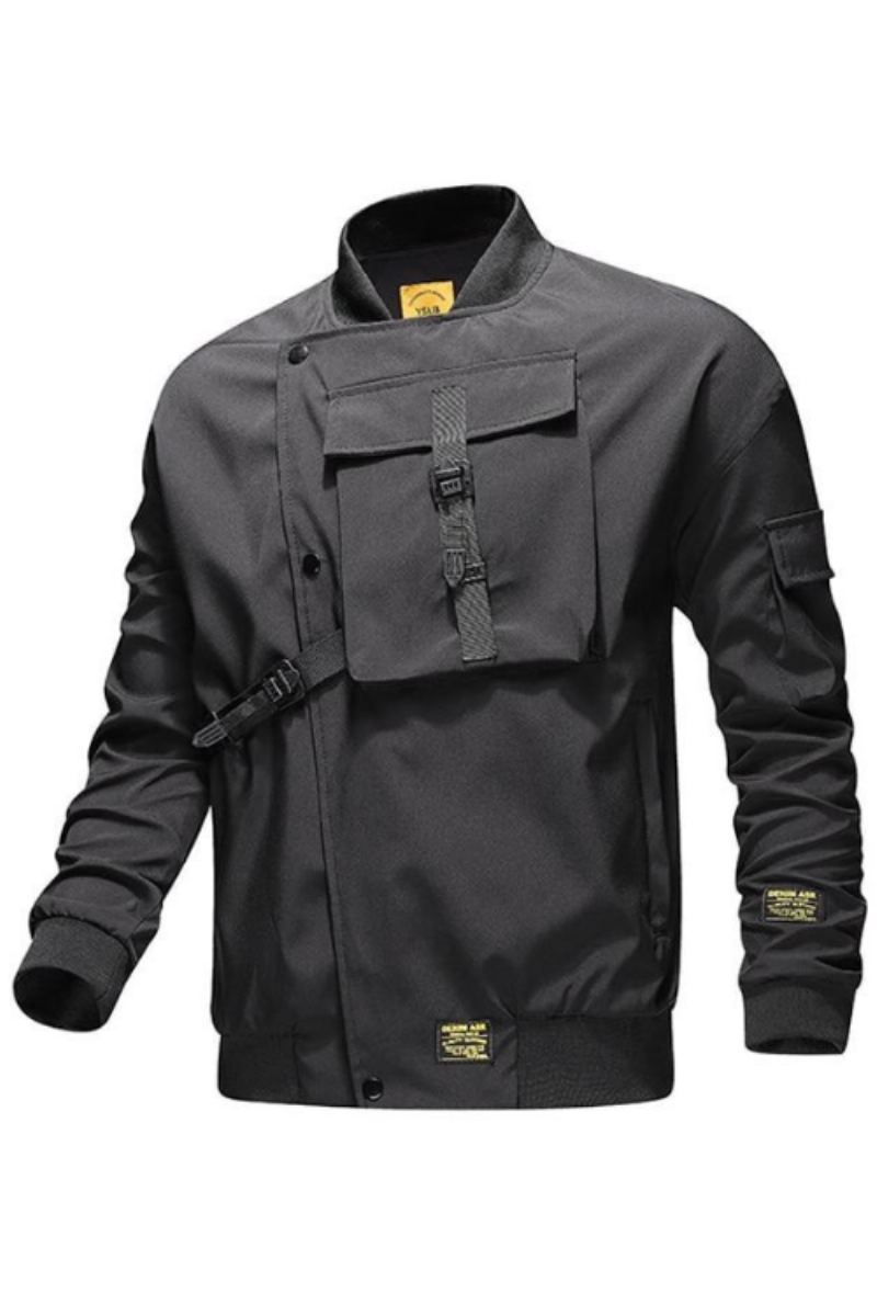 Vestes Bombardier Pour Hommes Vêtements D'extérieur Décontractés Coupe-vent Tactique Manteaux Militaires Respirants De Baseball