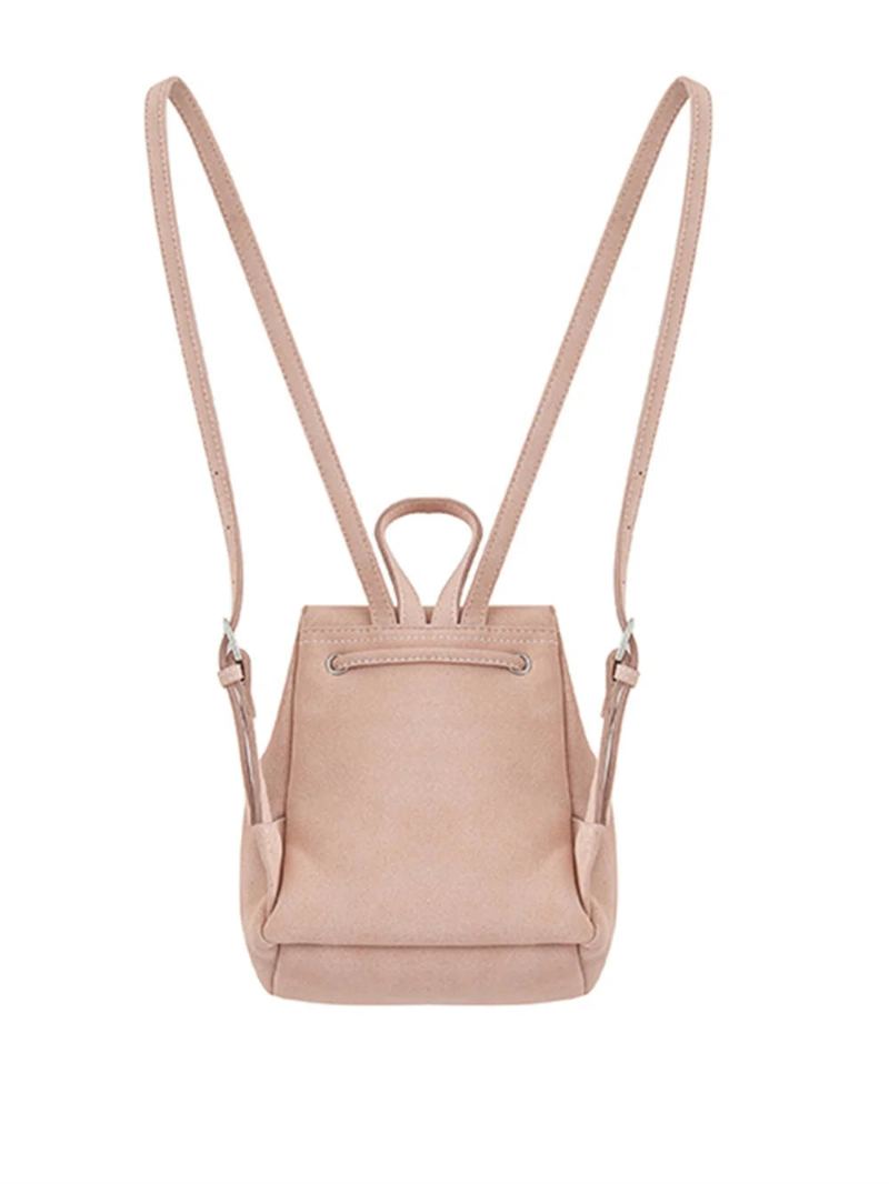 Sac À Dos Femme Automne Dames Casaul Mini Et Sac À Dos Polyvalent Pour Les Femmes - Rose