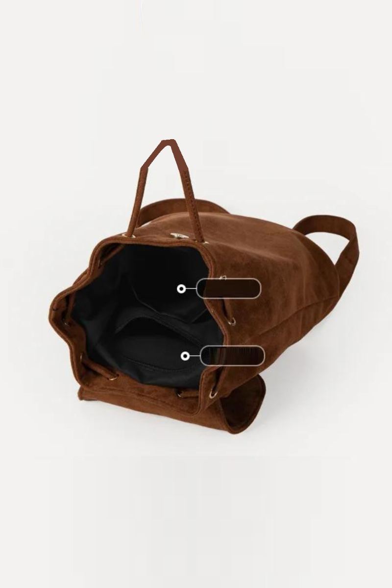 Sac À Dos Rétro Décontracté Pour Femmes Sac De Voyage Portable - Noir