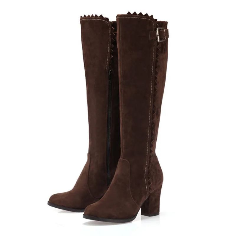 Chaussures D'hiver Femmes Bottes - Marron