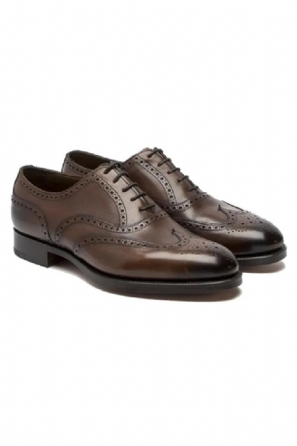 Oxford Brogue Style Robe De Mariée Formelle Meilleures Chaussures Bureau Marié À La Main Affaires Concepteur Homme