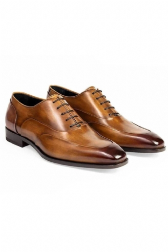 Oxford Cuir Hommes Chaussures Robe De Mariée Fête Chaussure À La Main Meilleur Concepteur Solide Homme D'affaires