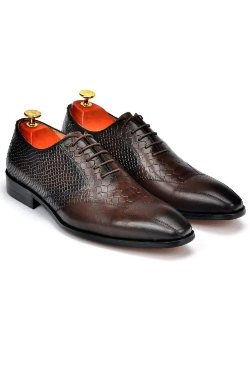 Oxford Hommes Chaussures Habillées Mariage Meilleur Homme Chaussure En Cuir Véritable Bureau De Créateur Formelles Pour