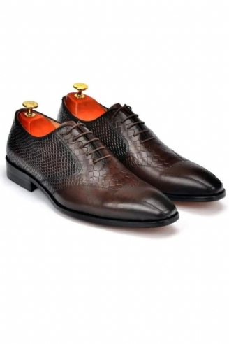 Oxford Hommes Chaussures Habillées Mariage Meilleur Homme Chaussure En Cuir Véritable Bureau De Créateur Formelles Pour