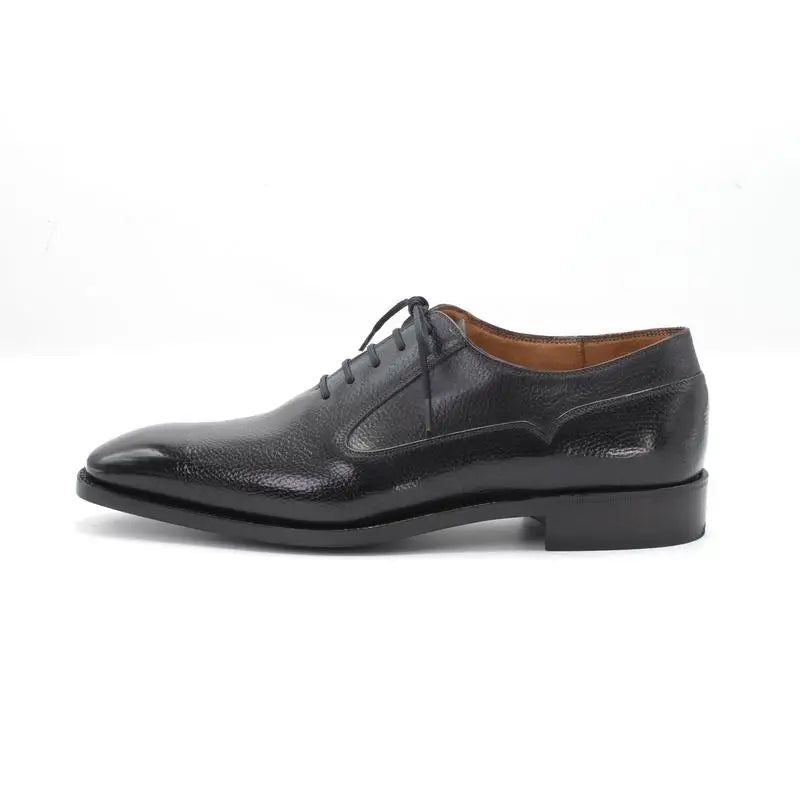 Oxford Hommes Chaussures Habillées Mariage Meilleure Chaussure Formelle Bureau Véritable Original Affaires Concepteur - Noir