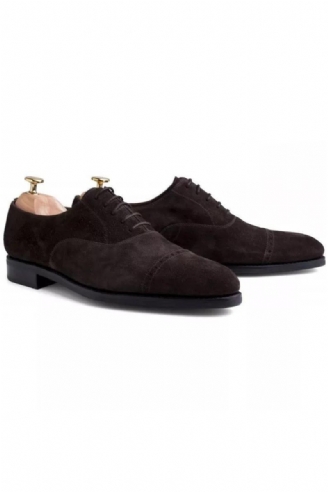 Oxford – Chaussures De Styliste En Cuir Pour Hommes Meilleures De Mariage Style Business De Luxe Faites À La Main