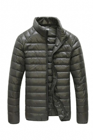 Veste Décontractée Ultra Légère Pour Homme Parka Chaude Imperméable En Duvet De Canard Blanc Vêtements D'extérieur Automne Et Hiver