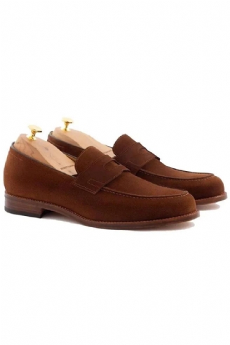 Mocassins En Cuir Véritable Pour Hommes Chaussures D'affaires Solides Fête Au Bureau Originales Meilleures De Styliste Faites À La Main