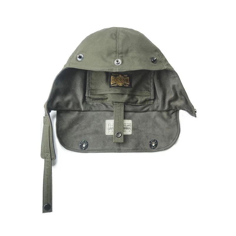 Rétro Deck Hommes Sacs Militaire Toile Messager Bandoulière Poitrine Taille Sac Chapeaux Épaule Ceinture Sac - Vert