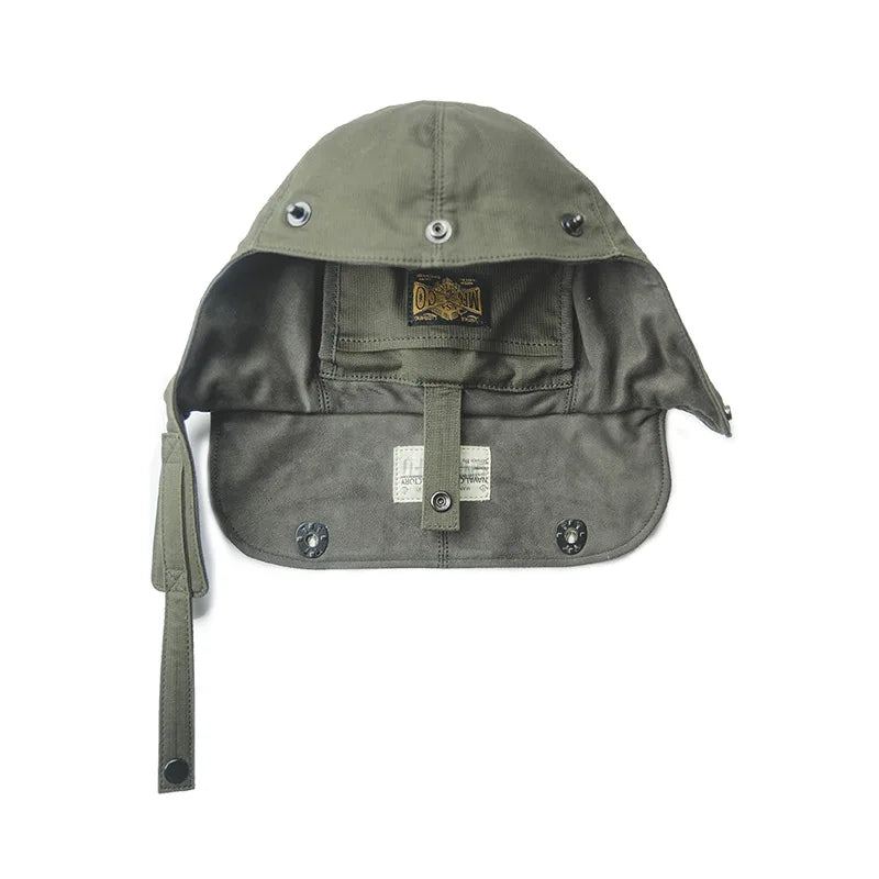 Rétro Deck Hommes Sacs Militaire Toile Messager Bandoulière Poitrine Taille Sac Chapeaux Épaule Ceinture Sac - Vert