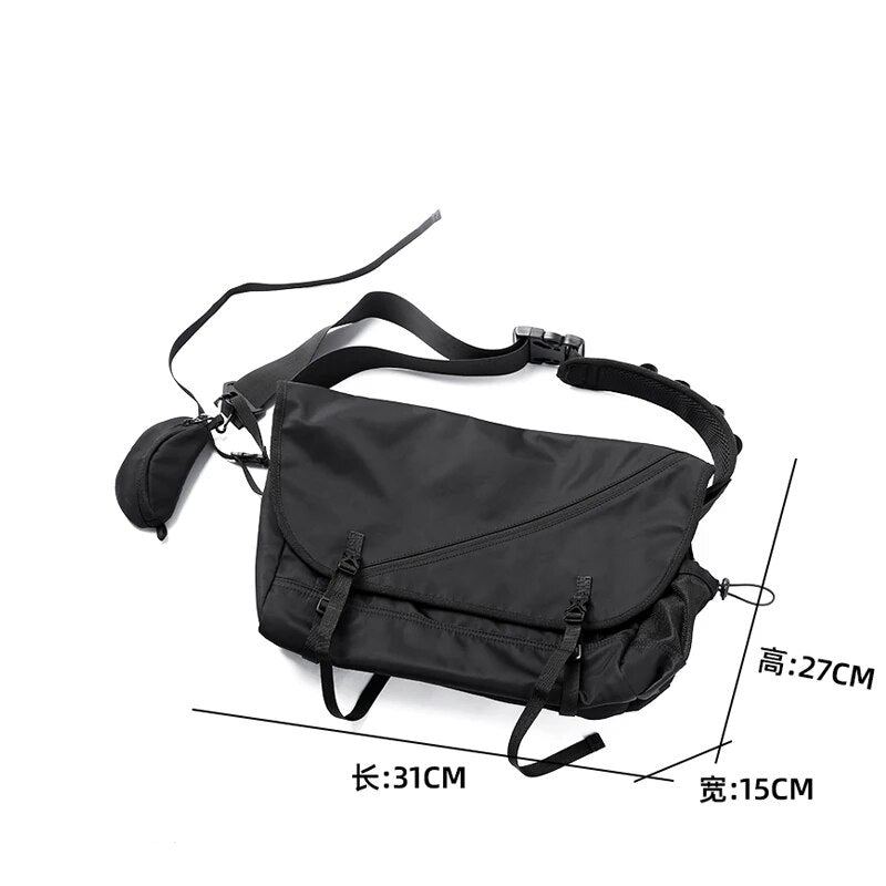 Sac À Bandoulière Pour Hommes Imperméable Oxford Antivol Zips Sacs De Voyage - Type A