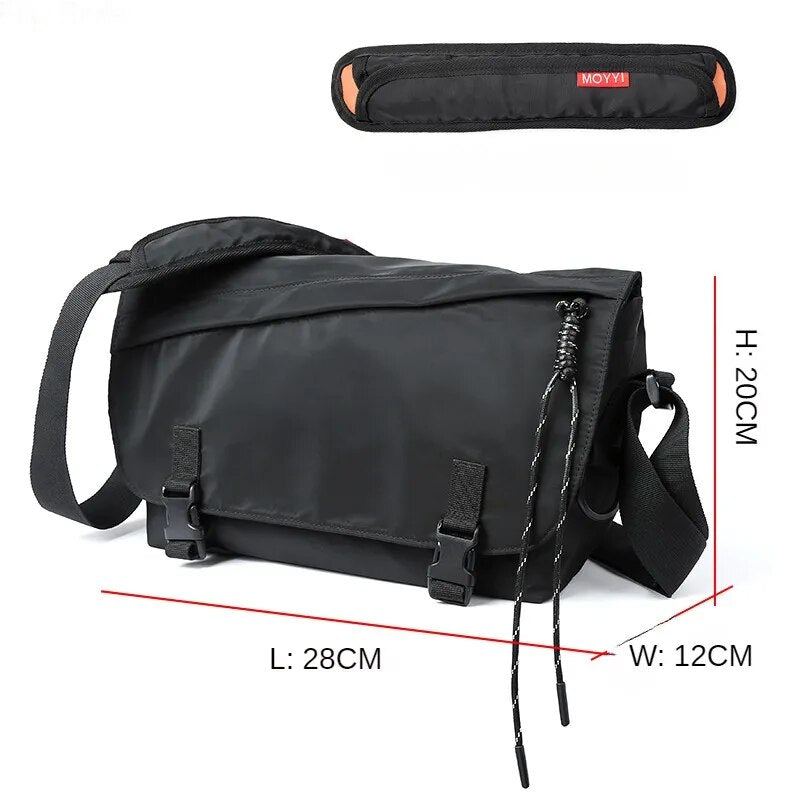 Sac À Bandoulière Pour Hommes Imperméable Oxford Antivol Zips Sacs De Voyage - Type A