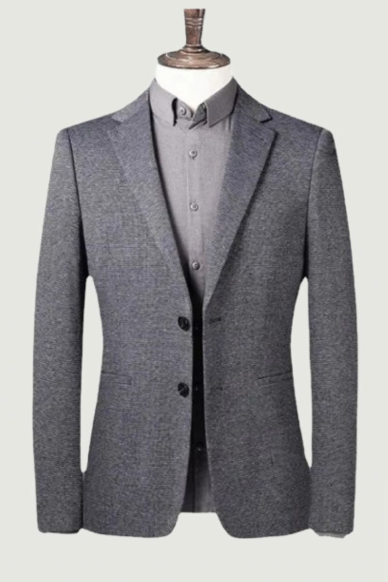 Costume D'affaires Décontracté Pour Hommes Veste Marié Spectacle De Mariage Blazer Masculin