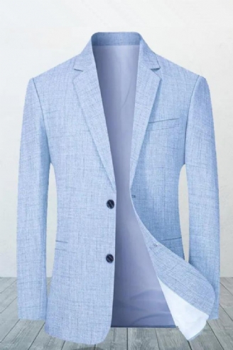 Hommes Costume Veste Mince Blazers Printemps Automne Solide D'affaires Décontracté Vêtements Blazer Manteaux