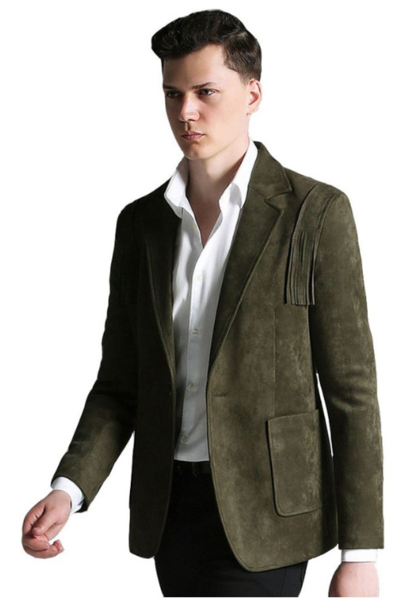 Veste Blazer Homme Coupe Cintrée Classique