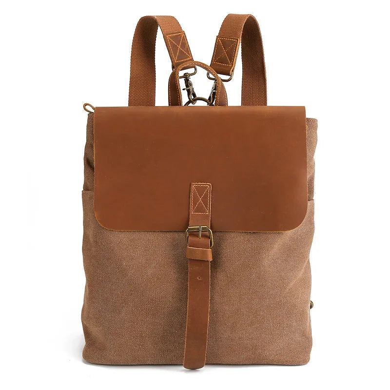 Sac À Dos Pour Hommes Sac À Dos De Loisirs Voyage Dames Tendance - Crème