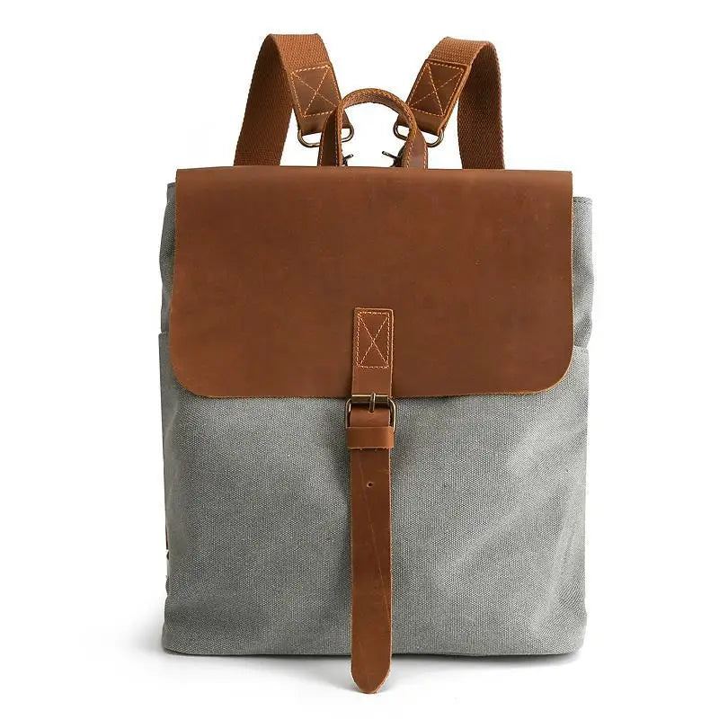 Sac À Dos Pour Hommes Sac À Dos De Loisirs Voyage Dames Tendance - Crème