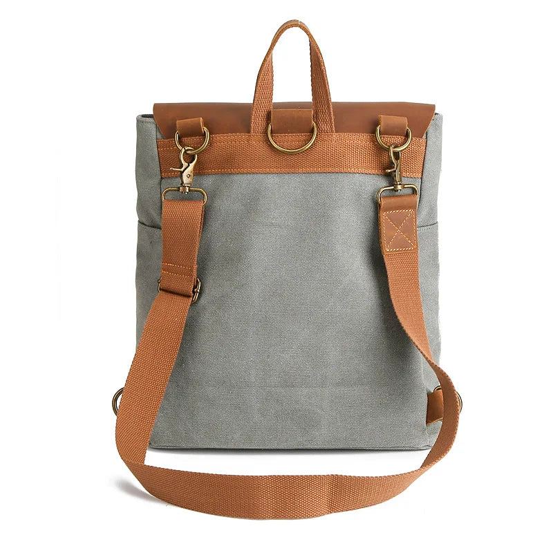 Sac À Dos Pour Hommes Sac À Dos De Loisirs Voyage Dames Tendance - Crème