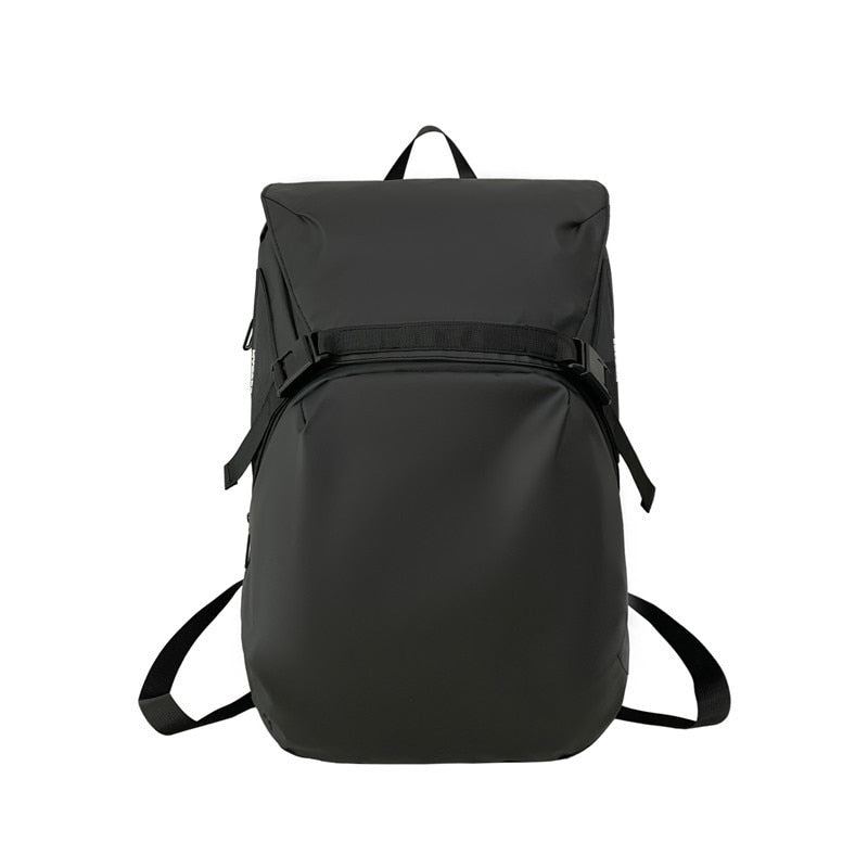 Sac À Dos Imperméable De Haute Qualité Pour Hommes Sac D'école Argenté De Styliste Sac À Dos Urbain Adolescentes - Noir