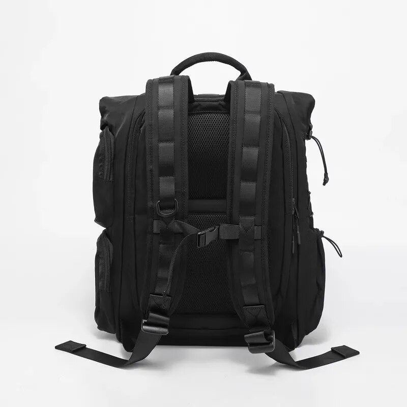 Sac De Voyage Pour Hommes Et Femmes Avec Le Même Paragraphe Sac De Rangement Multi-compartiments Sac À Bandoulière De Loisirs - Noir