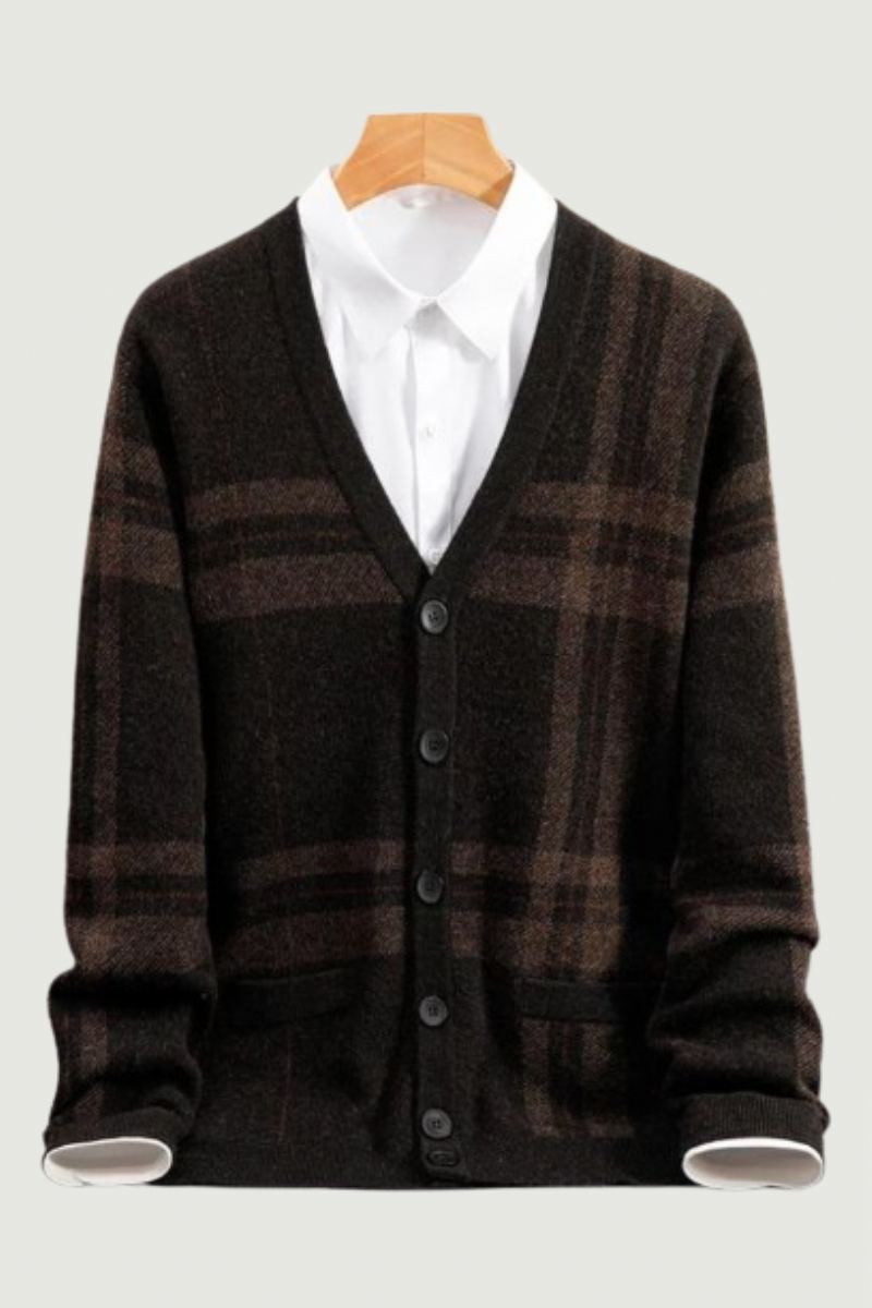 Cardigan En Cachemire Pour Hommes Veste Pull Surdimensionnée Automne Et Hiver