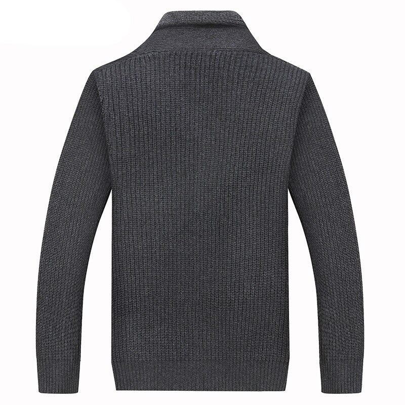 Pull Décontracté En Laine D'automne Pour Hommes - Noir