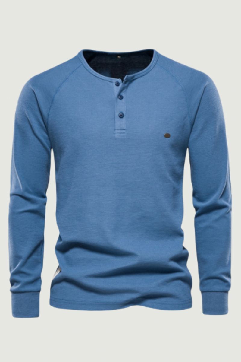 Pull Doux À Col Rond Pour Homme Vêtement Chaud Et Slim À Boutons Nouvelle Collection Automne