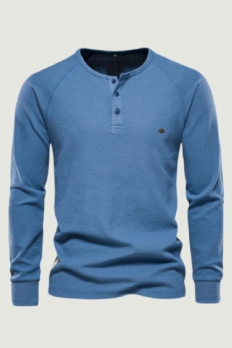 Pull Doux À Col Rond Pour Homme Vêtement Chaud Et Slim À Boutons Nouvelle Collection Automne