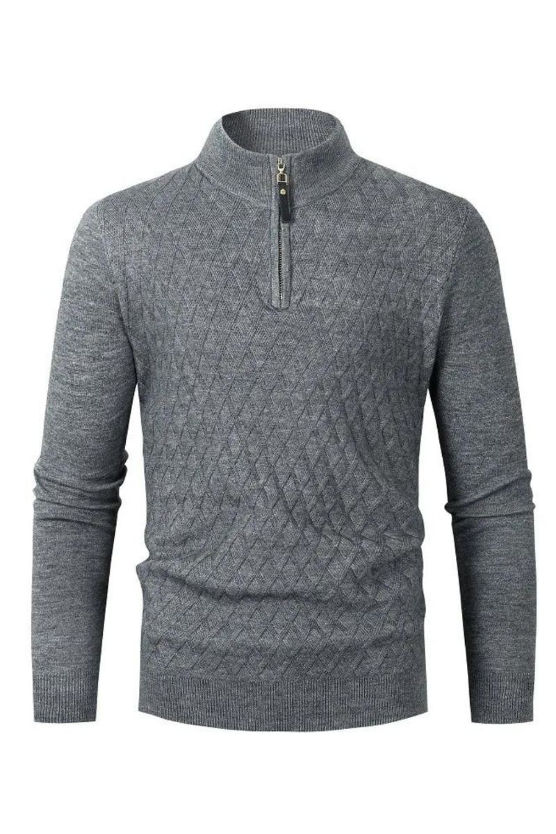 Pull Slim Polyvalent Automne/hiver Pour Homme