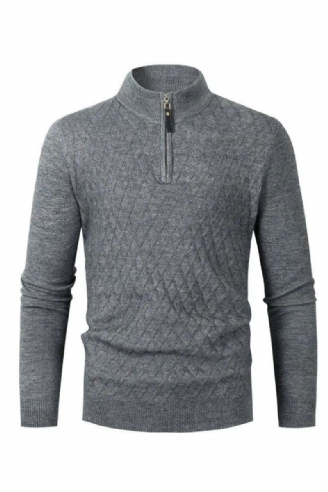 Pull Slim Polyvalent Automne/hiver Pour Homme