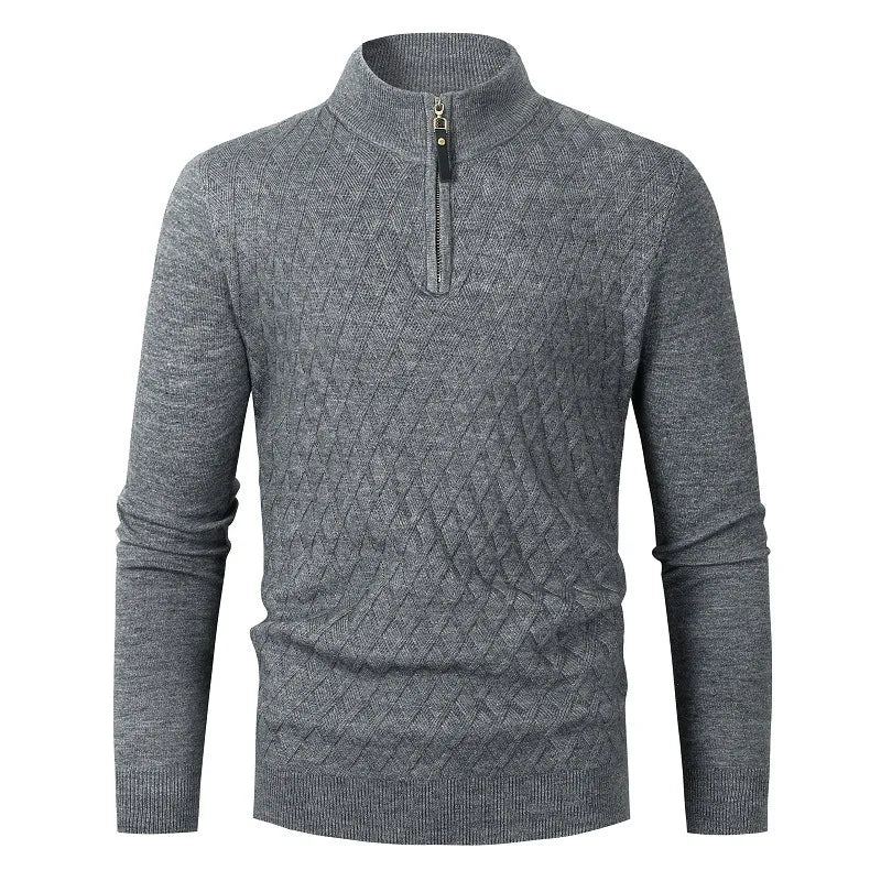 Pull Slim Polyvalent Automne/hiver Pour Homme - Crème