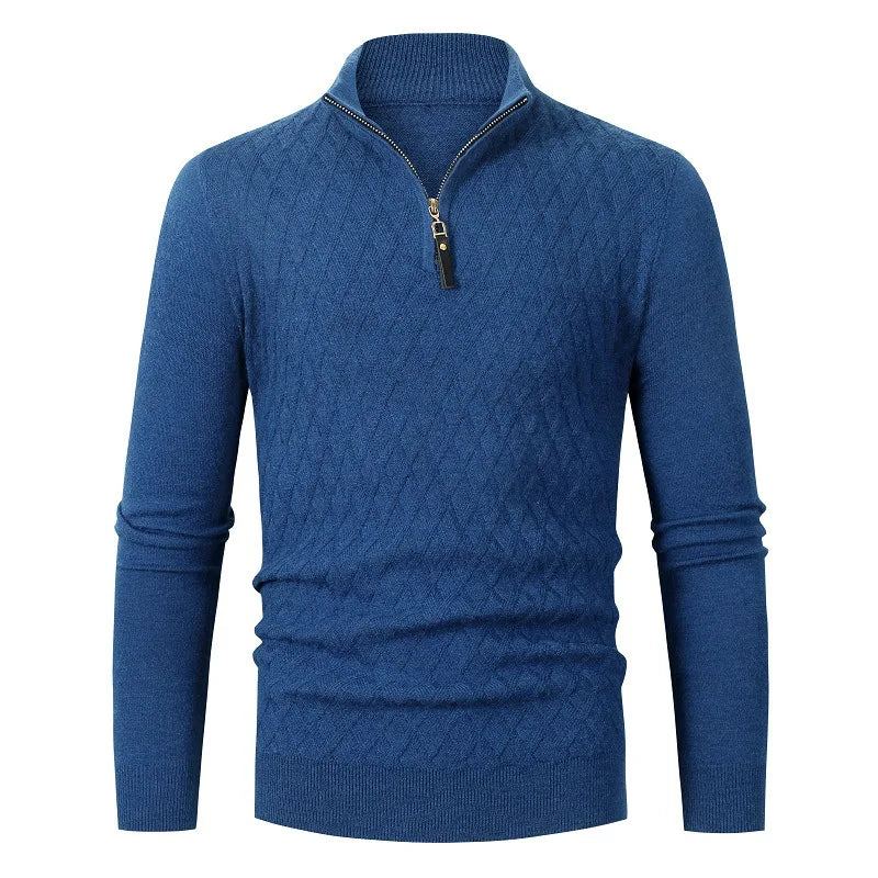 Pull Slim Polyvalent Automne/hiver Pour Homme - Crème