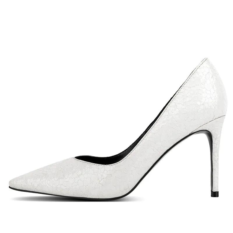 Escarpins Pour Dames Chaussures De Loisirs Solides Et Confortables Femmes - Blanc