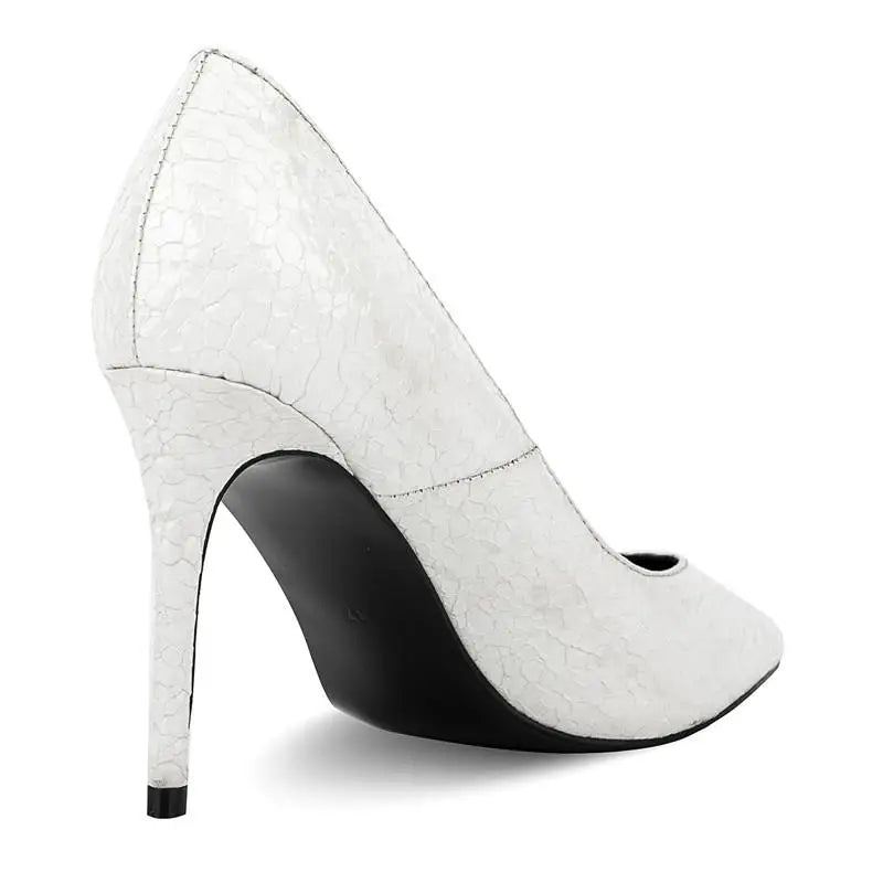 Escarpins Pour Dames Chaussures De Loisirs Solides Et Confortables Femmes - Blanc