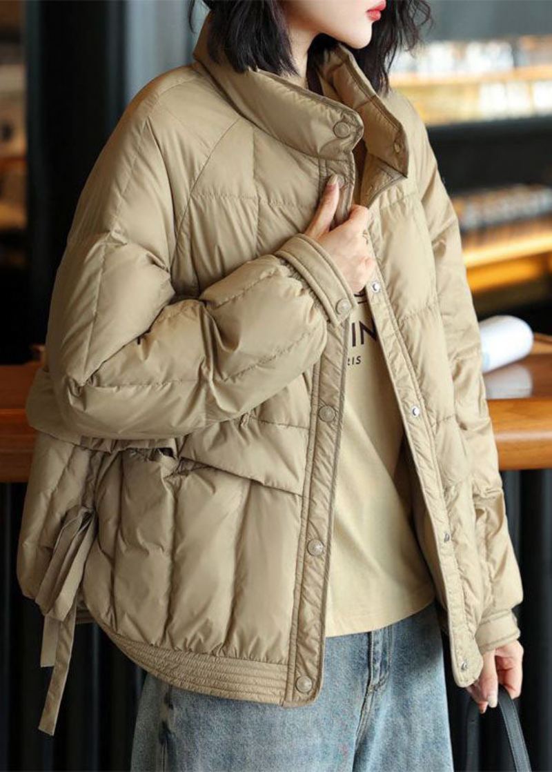 Veste D'hiver Surdimensionnée En Duvet De Canard Beige Canada Goose