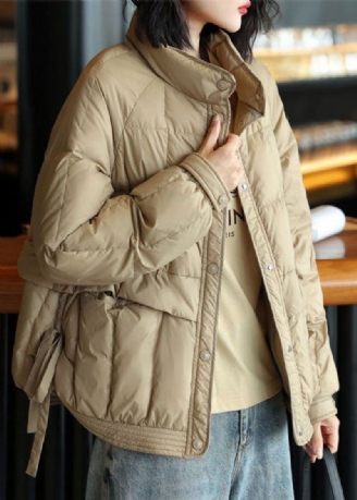 Veste D'hiver Surdimensionnée En Duvet De Canard Beige Canada Goose