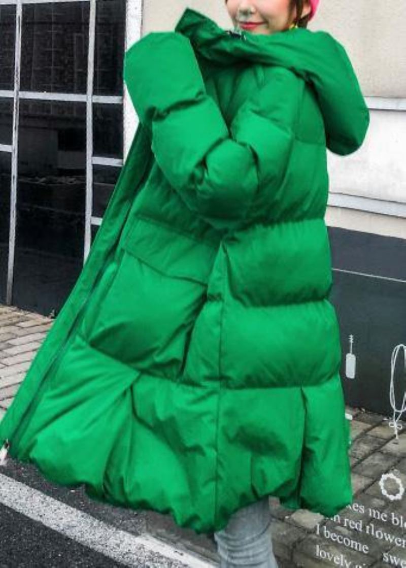 Vestes De Neige De Luxe Grande Taille Manteaux À Capuche Vert Hiver Femmes Parka - Violet