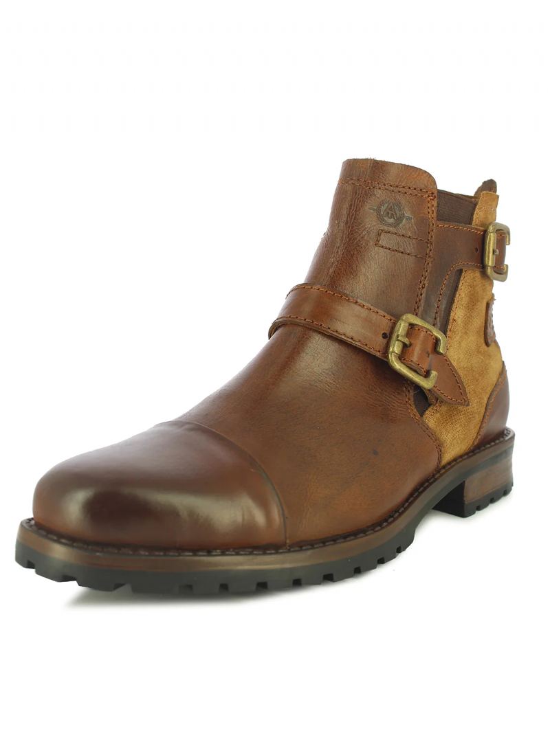 Bottes Casual Ashton Tan Pour Hommes - Brun