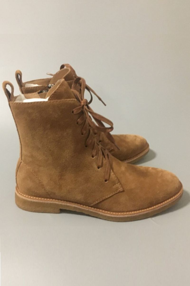 Bottes Montantes À Lacets En Cuir Véritable Et Daim Chelsea Pour Hommes Martin Militaires De Luxe Faites À La Main